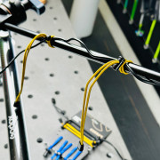 CRDBAG LOT DE 12 ÉLASTIQUES ORGANISATRICES DE CÂBLES CRDSTRAP DOZEN