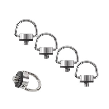 CRDBAG PACK DE 4 VIS D-ANNEAU 1/4 POUCE POUR CAMÉRA