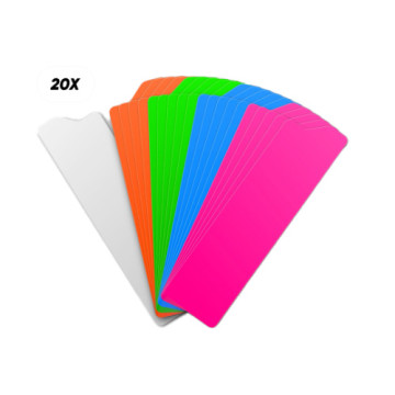 CRDBAG ÉTIQUETTES MULTIFONCTION CRDTABS DUO-COLOR