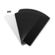 CRDBAG ÉTIQUETTES MULTIFONCTION CRDTABS DUO-COLOR