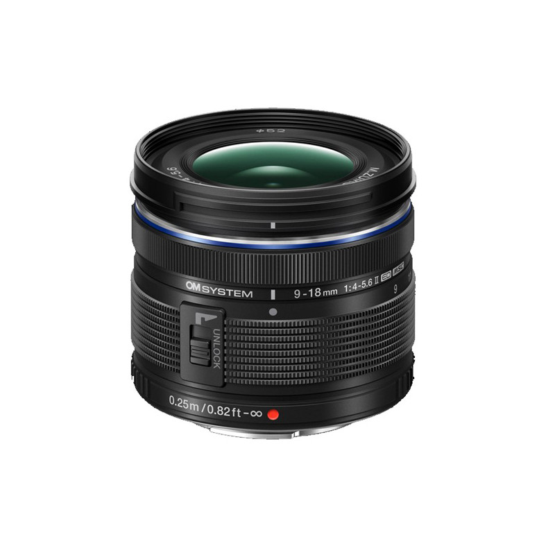 OLYMPUS OBJECTIF M. ZUIKO 9-18MM F/4-5.6 ED II