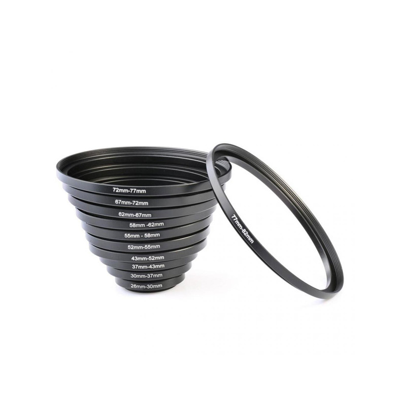 K&F CONCEPT KIT DE 11 BAGUES ADAPTABLES