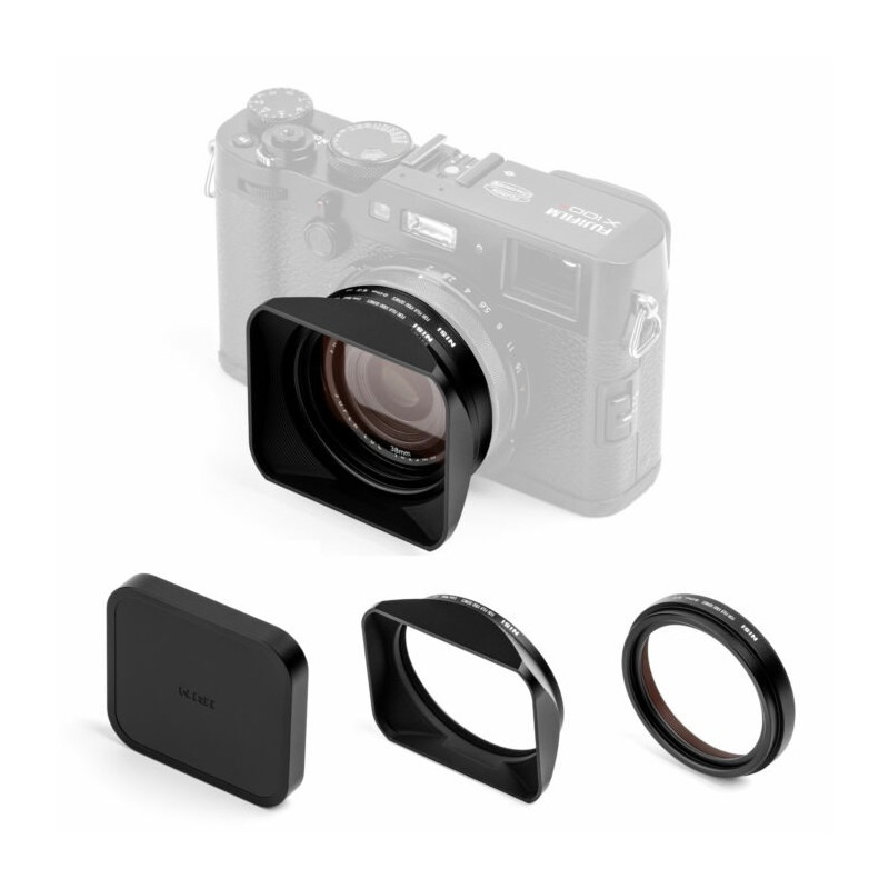 NISI FILTRE UV SÉRIE X100 FUJI AVEC ADAPTATEUR 49MM ET ACCESSOIRES