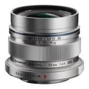 OLYMPUS OBJECTIF 12MM F/2 SILVER