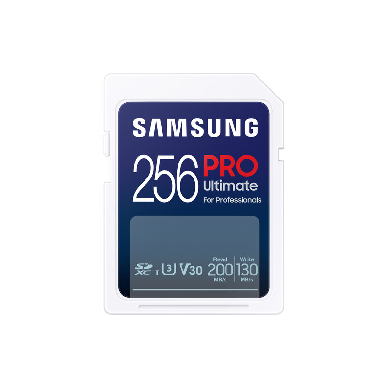 SAMSUNG CARTE SD PRO ULTIMATE UHS-I W130/R200MB/S