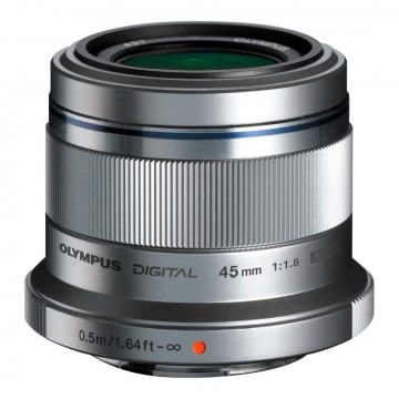 OLYMPUS OBJECTIF 45MM F/1.8 SILVER