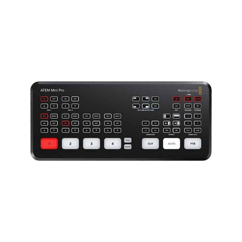 BLACKMAGIC ATEM MINI PRO HDMI LIVE STREAM SWITCHER