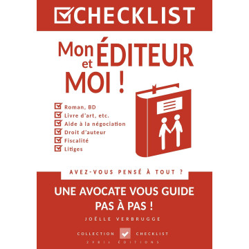JOELLE VERBRUGGE CHECKLIST MON EDITEUR ET MOI