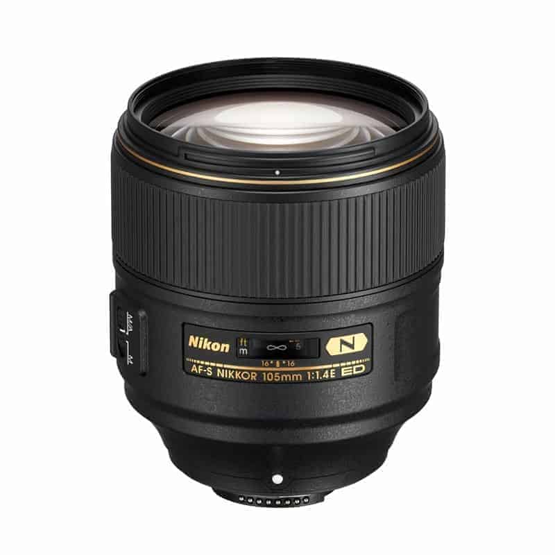 NIKON OBJECTIF NIKKOR AF-S 105MM F/1.4 E ED