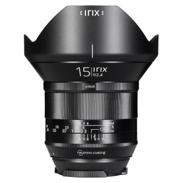 IRIX OBJECTIF 15MM F/2.4 BLACKSTONE