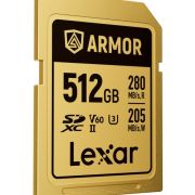 LEXAR CARTE MEMOIRE SDXC PRO GOLD SERIES ARMOR UHS-II