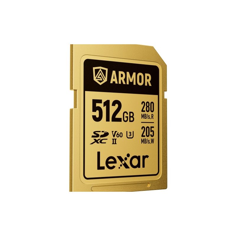 LEXAR CARTE MEMOIRE SDXC PRO GOLD SERIES ARMOR UHS-II