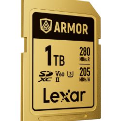 LEXAR CARTE MEMOIRE SDXC PRO GOLD SERIES ARMOR UHS-II