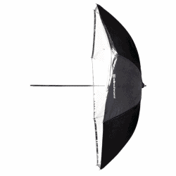 ELINCHROM PARAPLUIE SHALLOW 2 EN 1 BLANC/TRANSLUCIDE 105CM