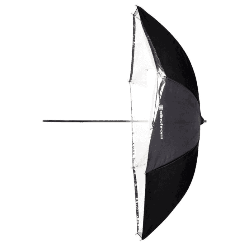 ELINCHROM PARAPLUIE SHALLOW 2 EN 1 BLANC/TRANSLUCIDE 105CM
