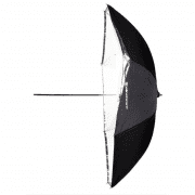 ELINCHROM PARAPLUIE SHALLOW 2 EN 1 BLANC/TRANSLUCIDE 85CM