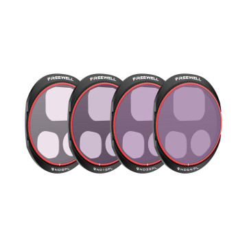 FREEWELL KIT DE 4 FILTRES ND/PL BRIGHT DAY POUR DJI MAVIC 4 PRO