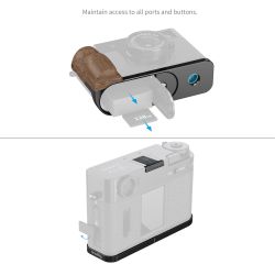 SMALLRIG L SHAPE AVEC POIGNEE BOIS POUR FUJIFILM X HALF 5223-5224-5225