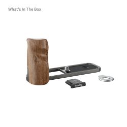 SMALLRIG L SHAPE AVEC POIGNEE BOIS POUR FUJIFILM X HALF 5223-5224-5225