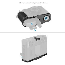 SMALLRIG L SHAPE AVEC POIGNEE SILICONE POUR FUJIFILM X HALF 5216-5217-5332