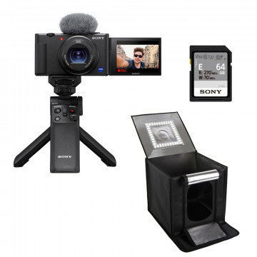 SONY APPAREIL PHOTO COMPACT ZV-1 PACKSHOT VLOGGER KIT
