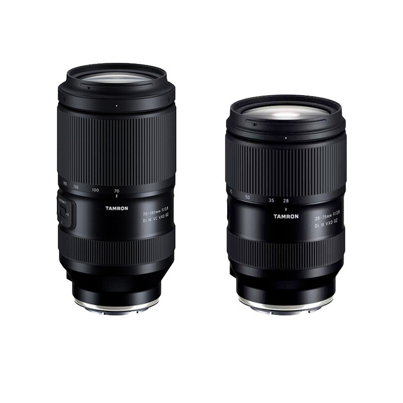 TAMRON KIT OBJECTIFS 70-180MM G2 + 28-75MM G2