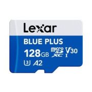 LEXAR CARTE MEMOIRE MICRO SDXC BLUE PLUS UHS-I V30 AVEC ADAPTATEUR SD