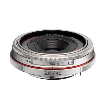 PENTAX OBJECTIF HD-DA 40MM F/2.8 LIMITED SILVER