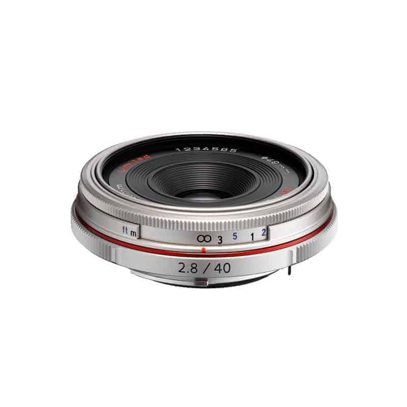 PENTAX OBJECTIF HD-DA 40MM F/2.8 LIMITED SILVER