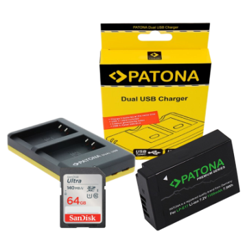 PATONA KIT BATTERIE &...