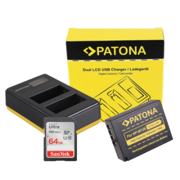 PATONA KIT BATTERIE &...