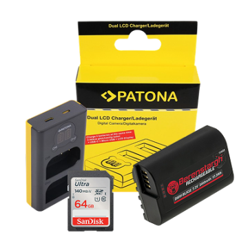 PATONA KIT BATTERIE &...