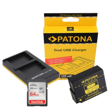 PATONA KIT BATTERIE &...