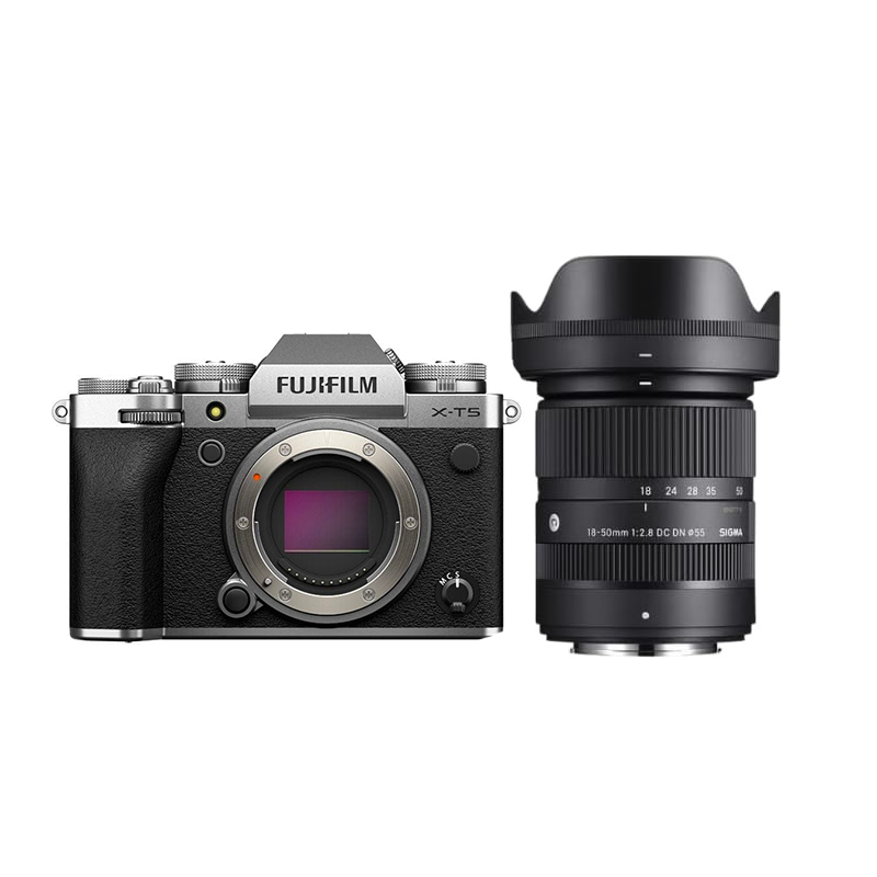 FUJIFILM HYBRIDE X-T5 + SIGMA 18-50MM F/2.8 DC DN CONTEMPORARY