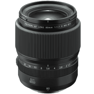 FUJIFILM OBJECTIF GF 80MM F/1.7 R WR