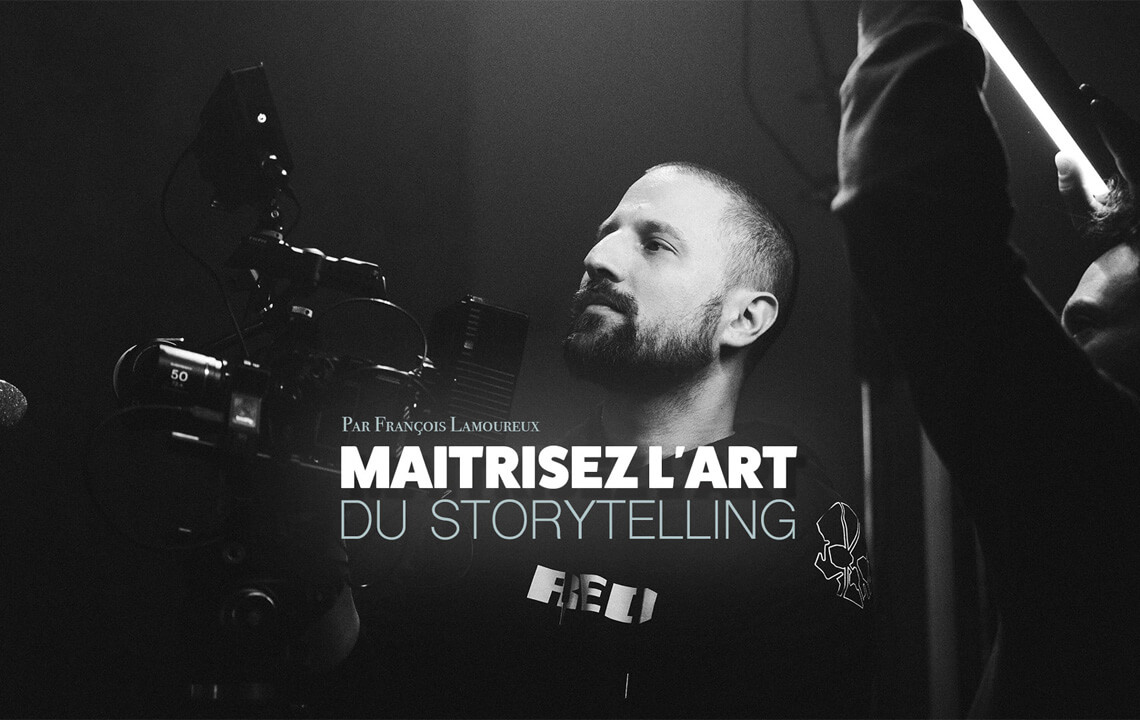 homme sur un plateau de tournage avec une caméra