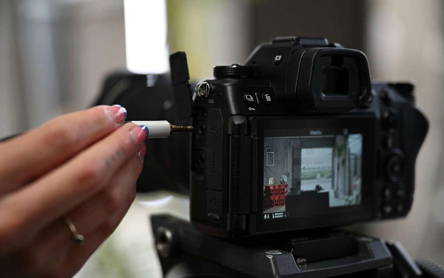 Prise son du Nikon Z6 III