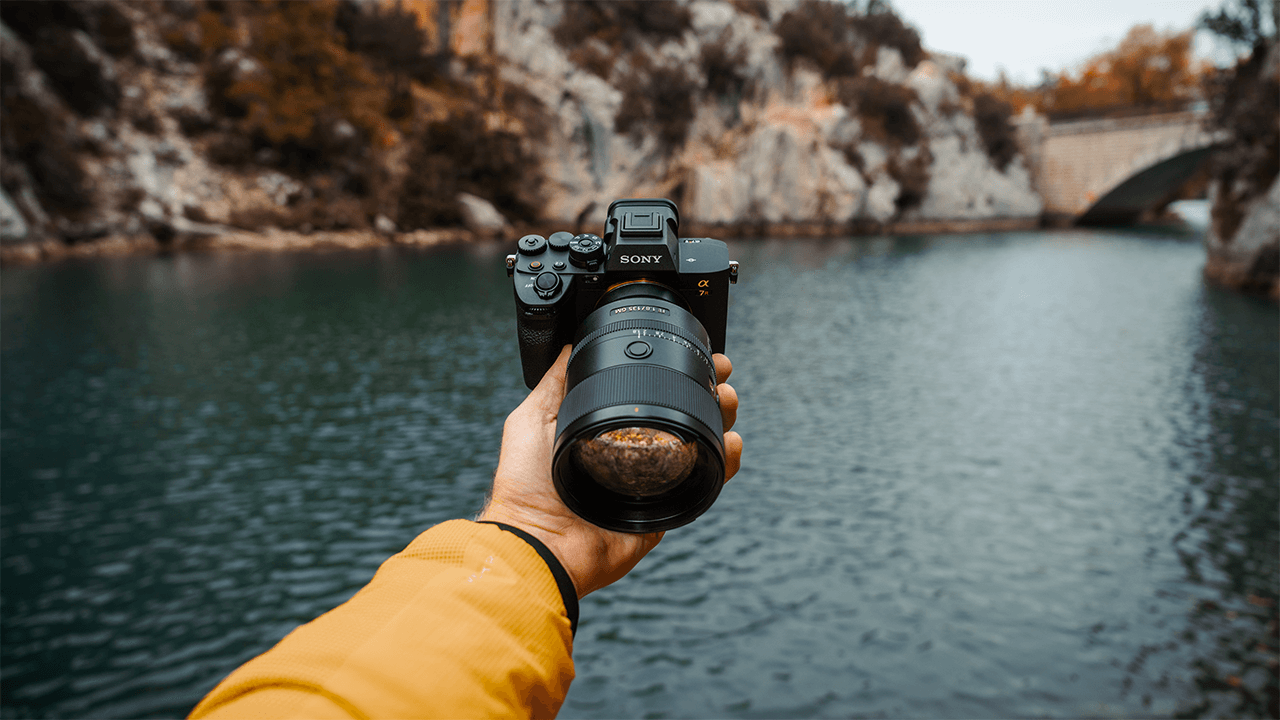 Sony A7RV avec objectif Sony GM